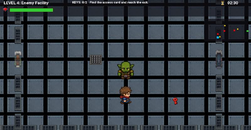 Escape Level 4 — Enemy Facility
