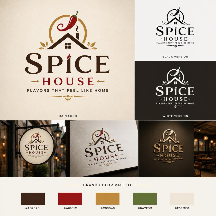 Spice House — Brand Identity