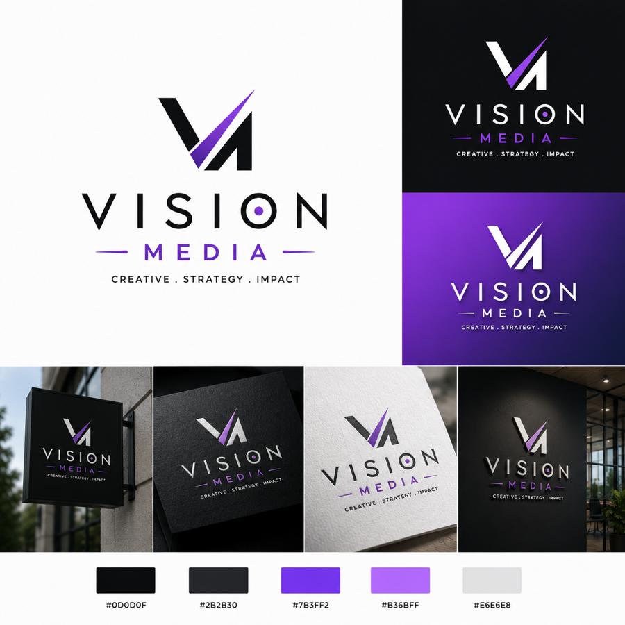 Vision Media — Brand Identity