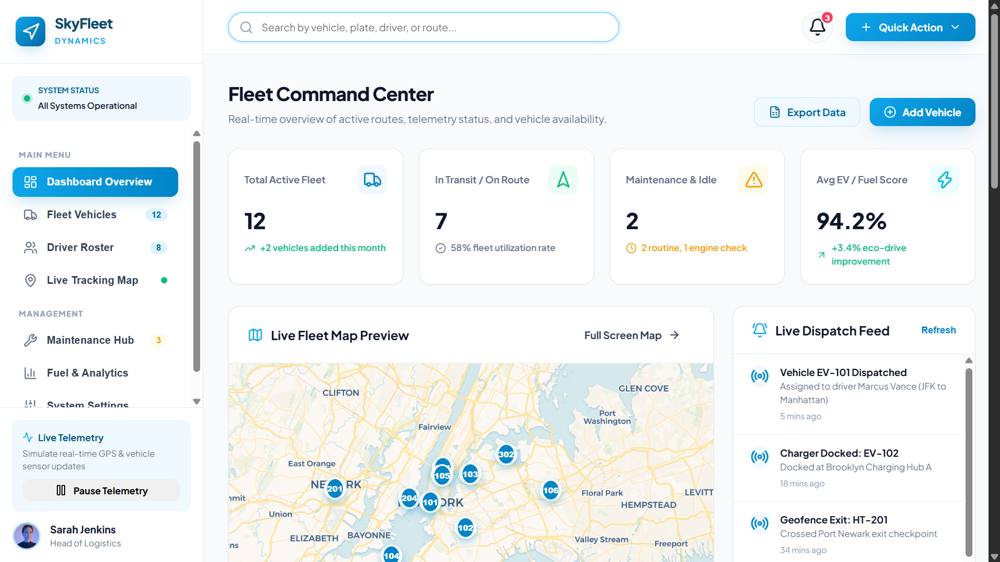SkyFleet Dynamics
