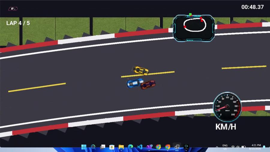SpeedRush 2D — final lap